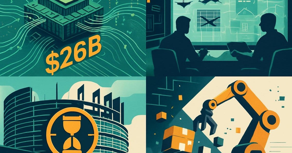 KI-Briefing 14.03.: Nvidia Open-Weight, Palantir Militär-KI, EU AI Act, Amazon — redaktionelle Illustration