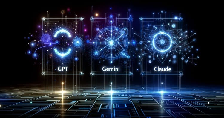 Drei neue KI-Modelle gleichzeitig: GPT, Gemini, Claude