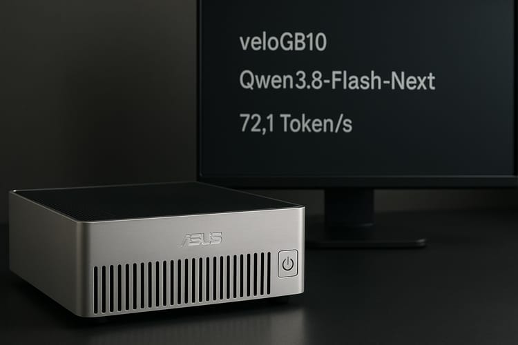 veloGB10 auf DGX Spark: Qwen3.8-Flash-Next im Praxistest